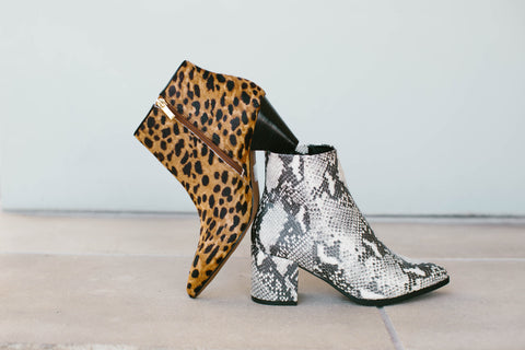 Cheetah Print Boots