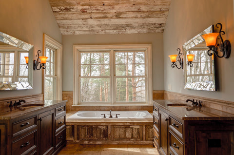 Wooden Bathtub