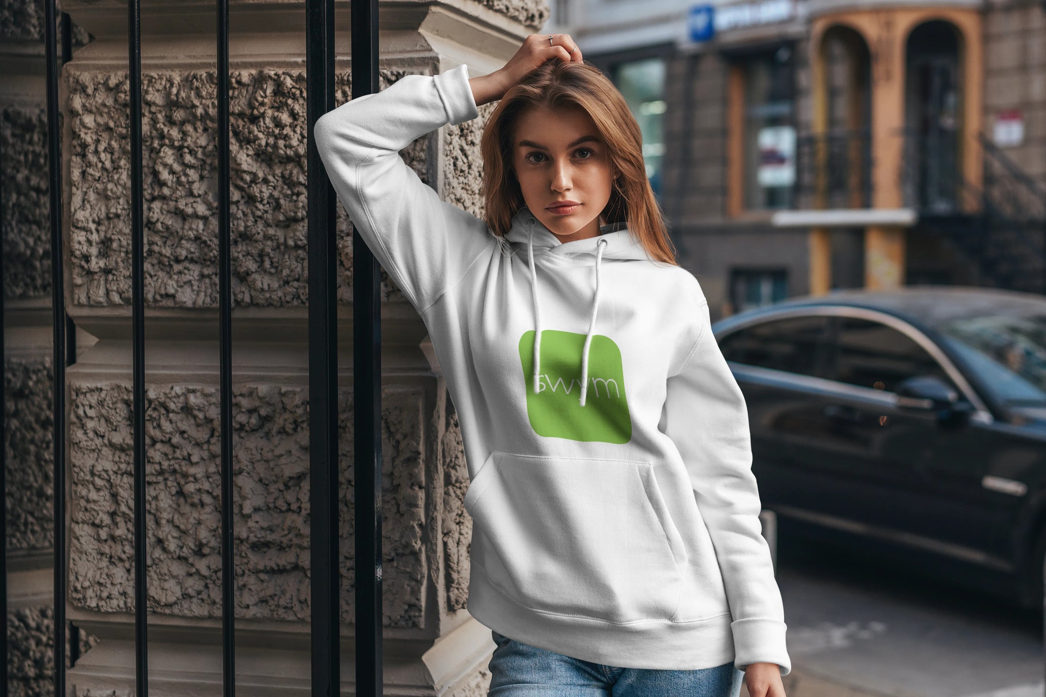 Square Logo Hoodie