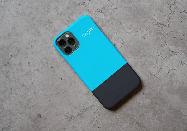 Blue Striped Phone Cover